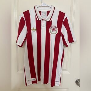 Adidas Olympiacos 100th Anniversary 2024/25 Soccer Jersey Size S JN7088